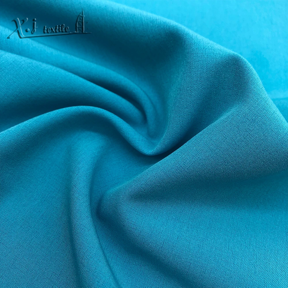 Eco-friendly recycled polyester spandex blend fabric 4 way stretch recycled plastic fabric for garments