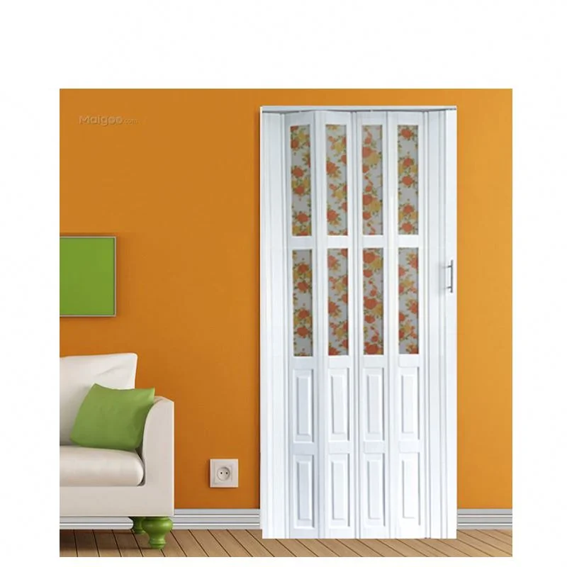 Volume large profit small transparent polycarbonate folding door
