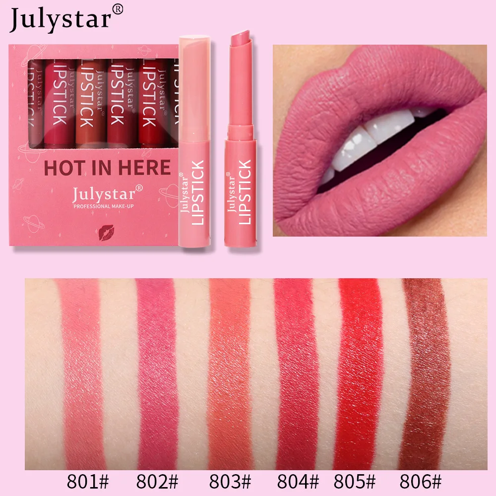 Lip Makeup Manufacturer Cosmetics Wholesale Long Lasting Waterproof Matte Lipstick Set