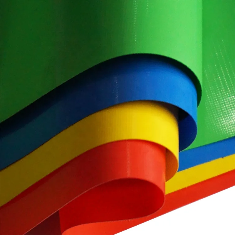 Fire Retardant High Tensile Strength PVC Inflatable Fabric for Kids Bouncy Castle and Water Slide
