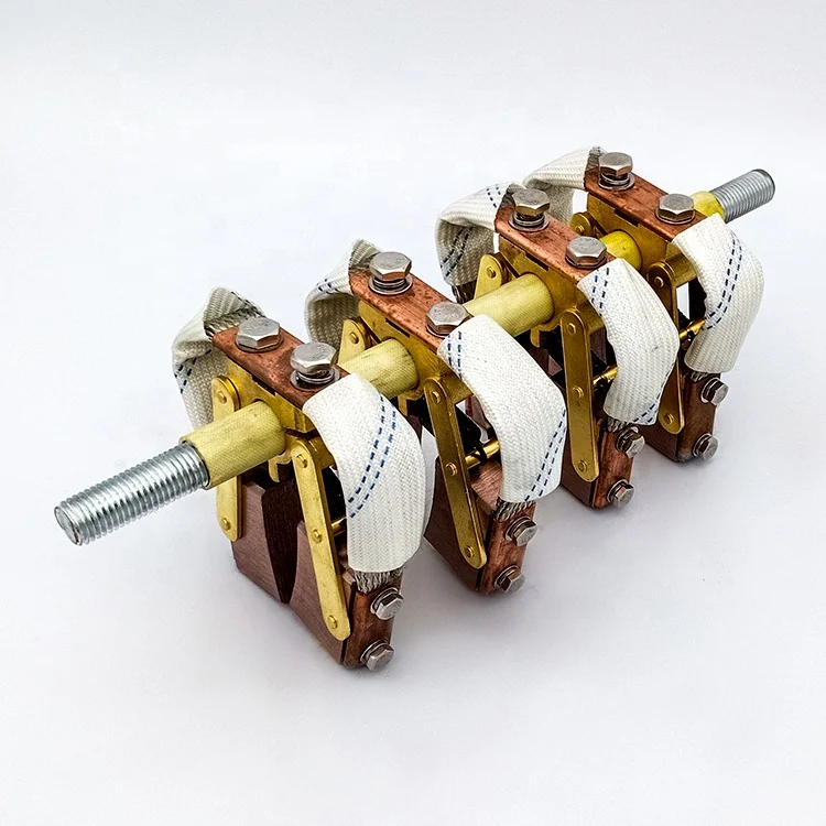 High current copper carbon brush holder high copper carbon brush size 20x50mm