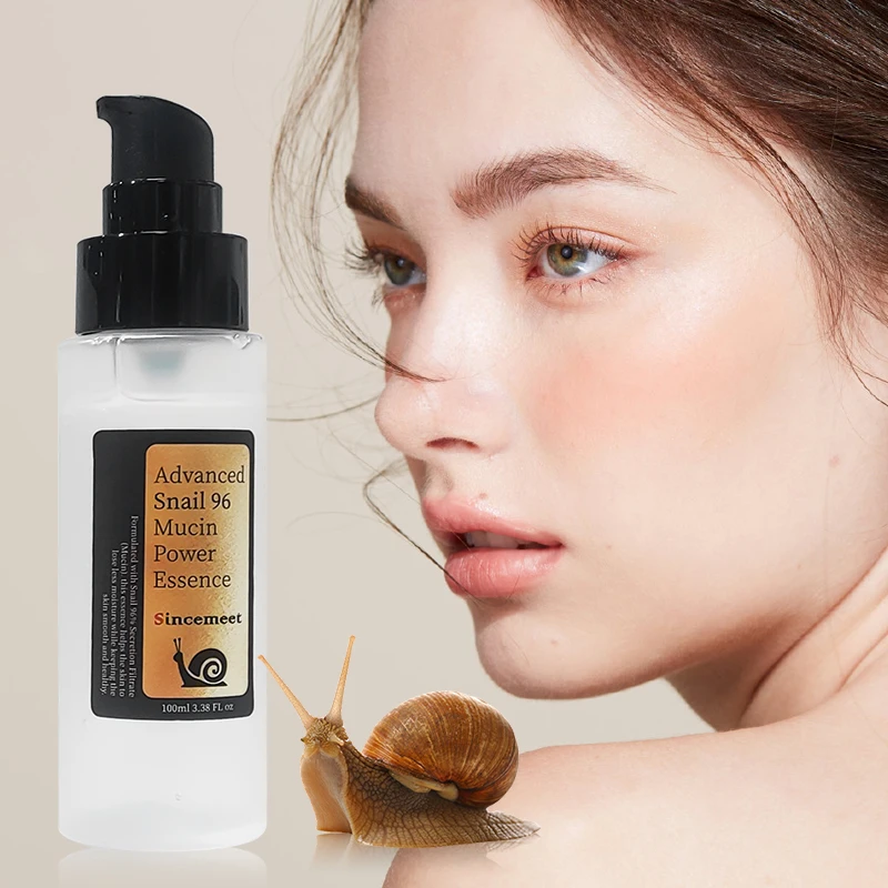 OEM Private Label Snail Serum Whitening Lightening Face Care Vitamin C Serum Anti-Aging Advanced Snail 96 Mucin Power Essence