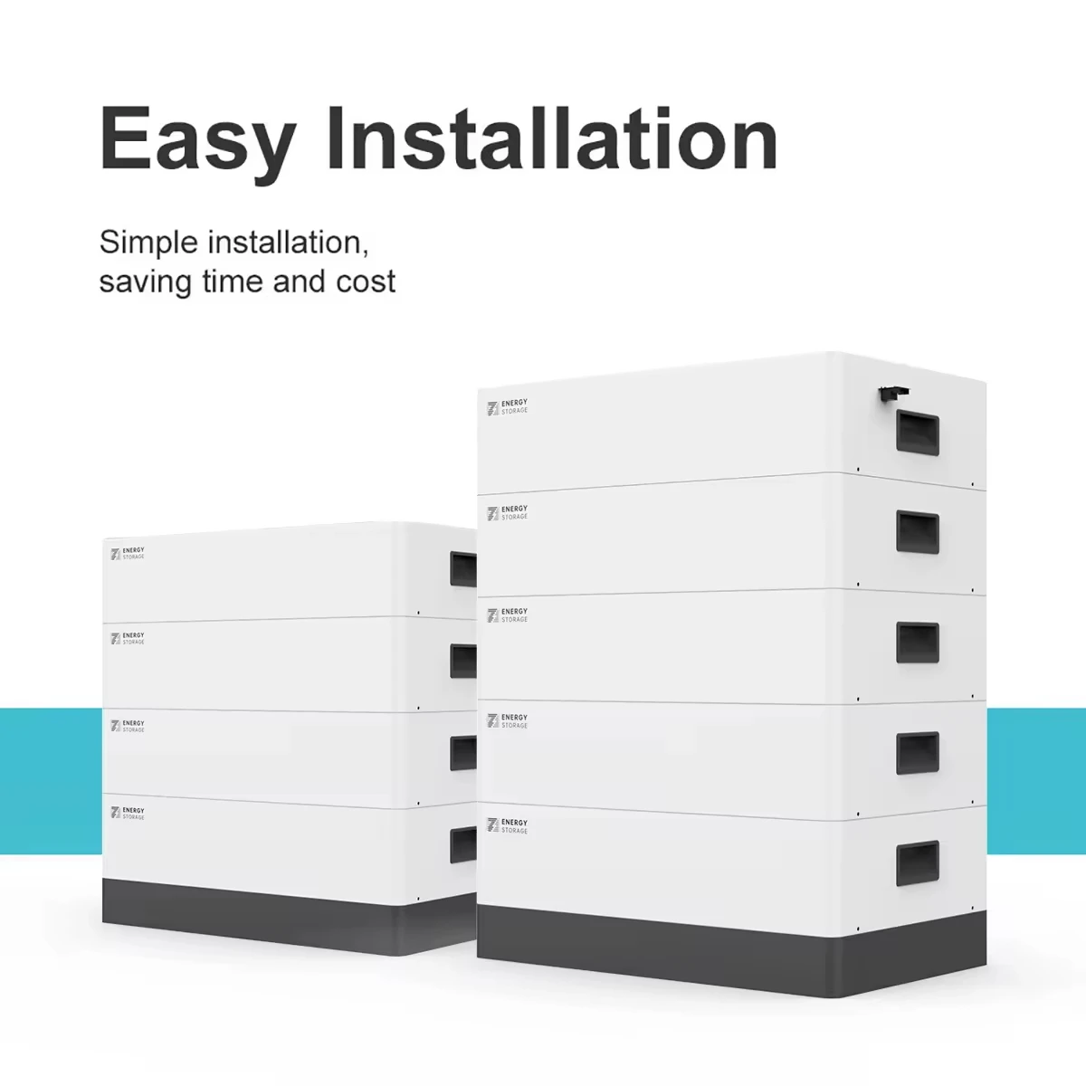 Beny 5.22kwh 51.2V 102ah Stackable 48v Lifepo4 Energy Storage Battery Solar Power Station For Home Use