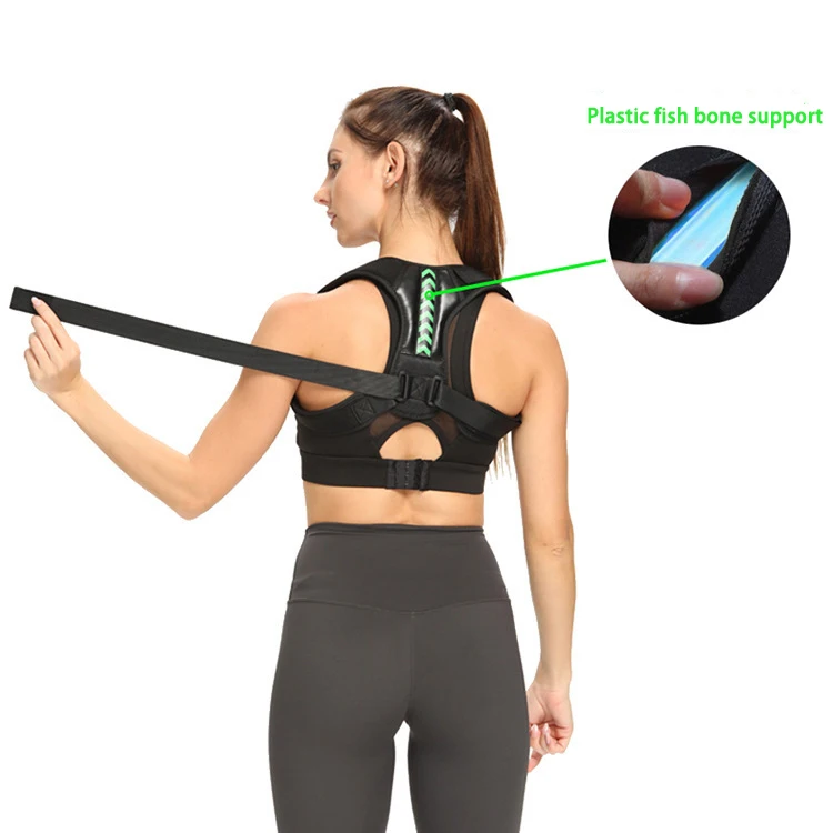 Wholesale Shoulder Correction Belt Adjustable Anti-camel Upper Back Straightener Sitting Posture Corrector