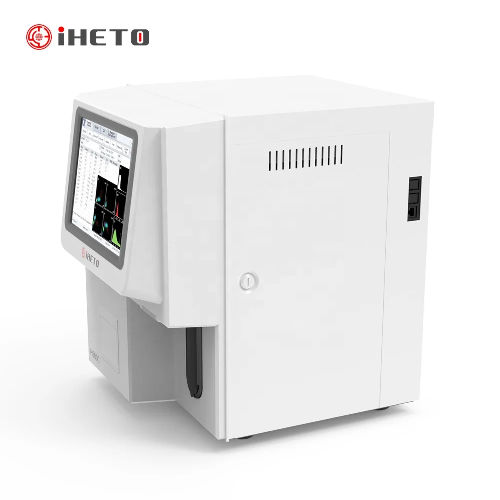 Медицинский Анализатор гематологии iHeto H3800 3 Diff автоматическая машина для полного определения крови медицинских и