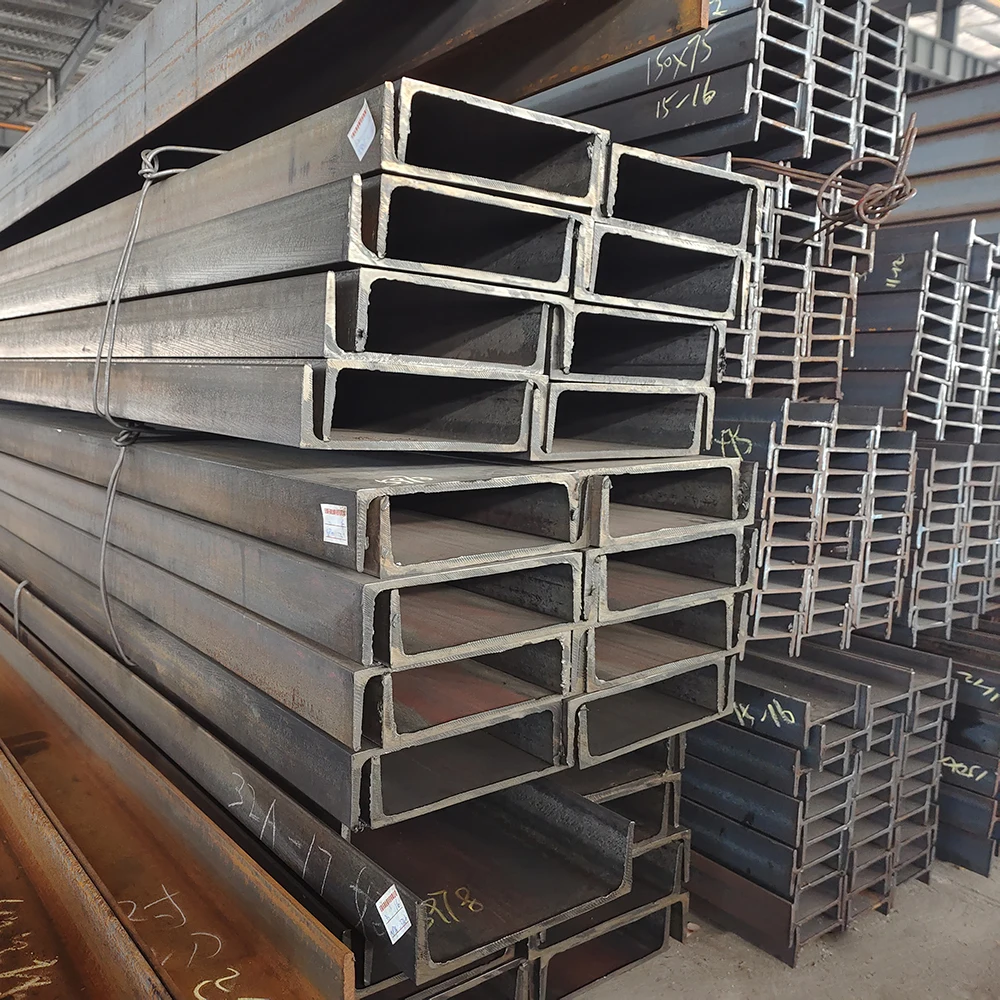 Steel C Channel C Purlin C Type Beam Hot Dip Galvanized Cold Bend Carbon Iron Beam Channel Bar Weight Size Prices