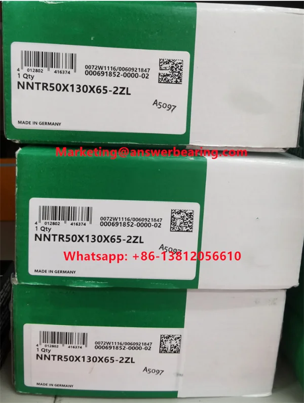 NNTR50X130X65-2ZL Yoke Track Roller NNTR50X130X65 Needle Bearing 50x130x65mm NNTR 50X130X65 2ZL Support Rollers