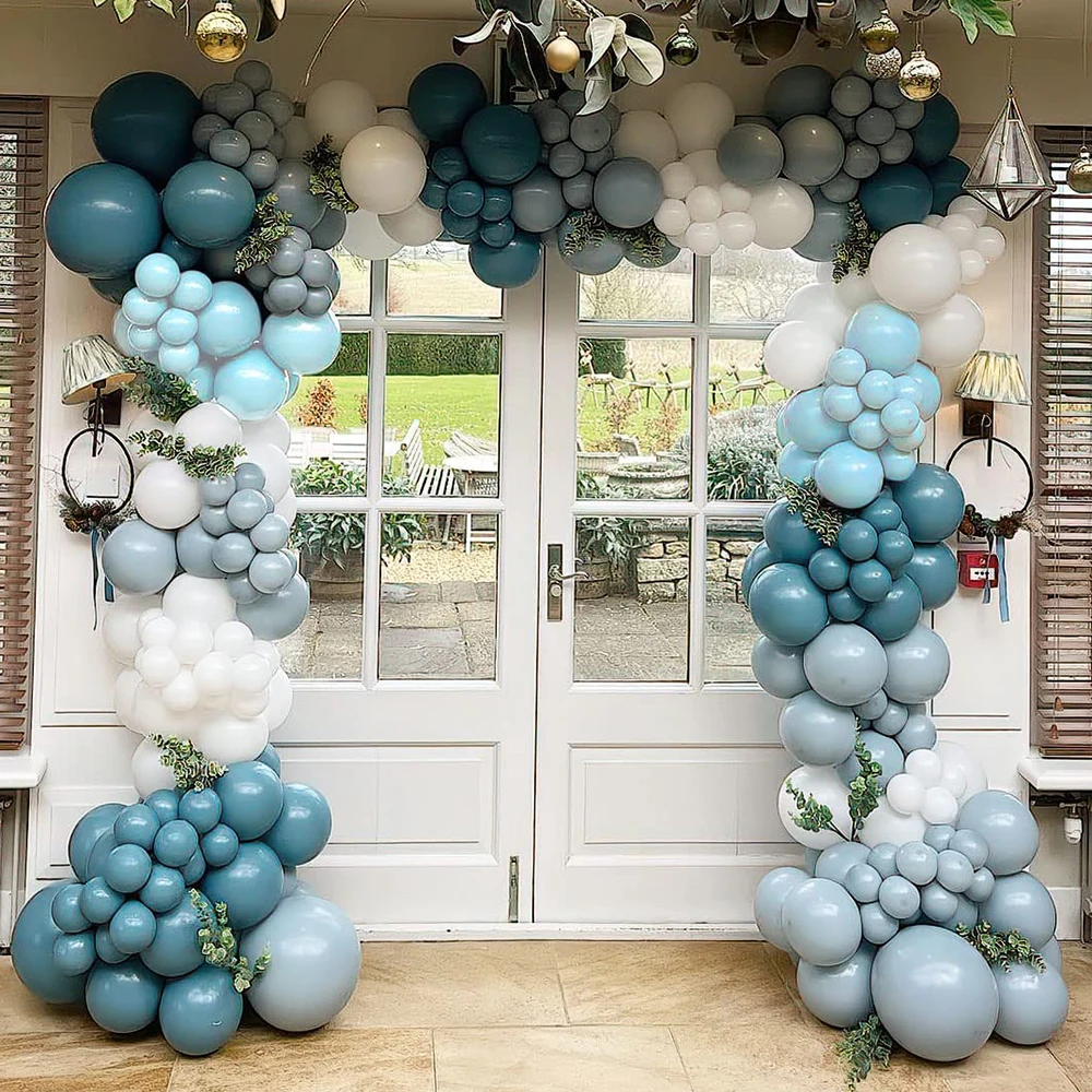 10inch 2.2g Retro dusty pink latex balloon matte blush white sand Eucalyptus latex balloon factory wholesale rubber balloon