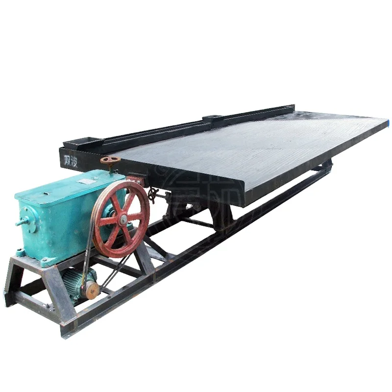 LY series 6s Shaking table specification for gold mining recovery machine