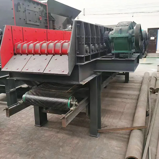 Factory price clay mud stone separator	mud and rock separator stone and soil separator roller screen