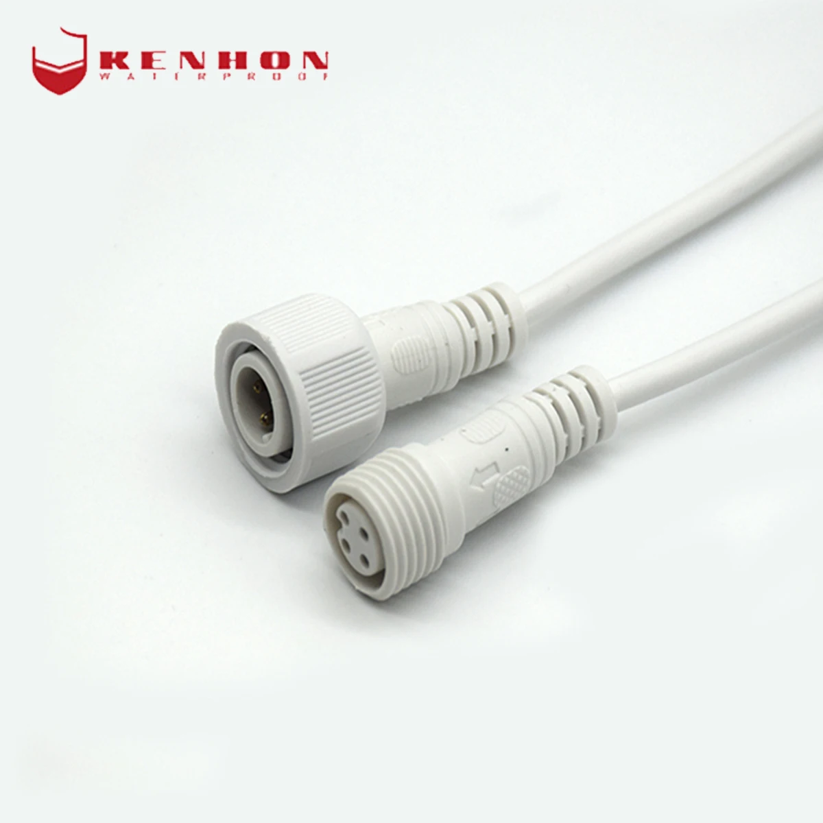 OEM IP67 IP68 Мужской Женский ПВХ 2 3 4 5 6 8 pin Электрический штекер Водонепроницаемый светодиодный
