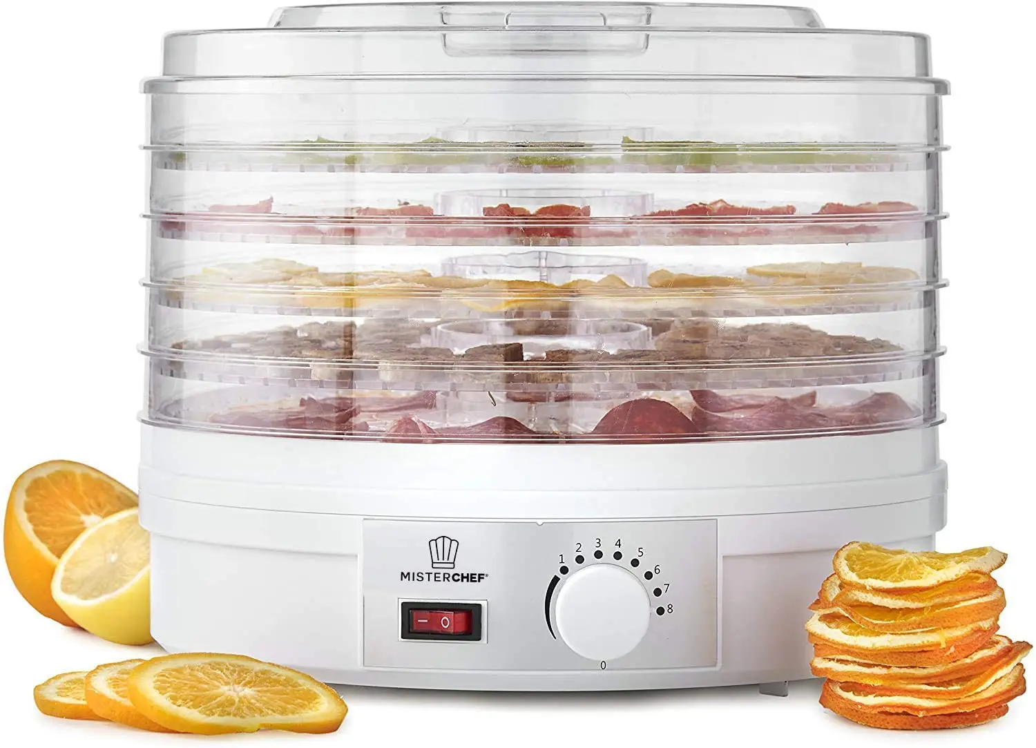 KAKOO Mechanical 5 trays home food dehydrator fruit dryer food dryer adjustable temperature vegetable fruit dehydrator SX-Series