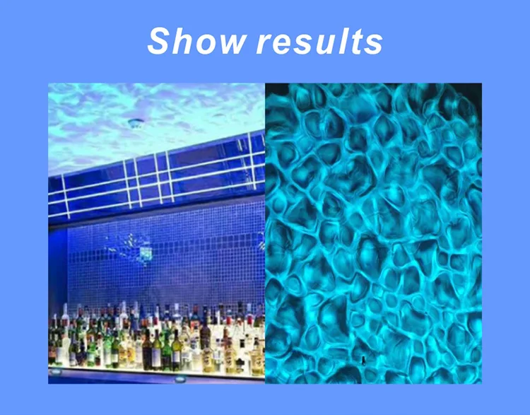 Комнатный 20 Вт водный волновой светильник проектор океанских волн с логотипом водной