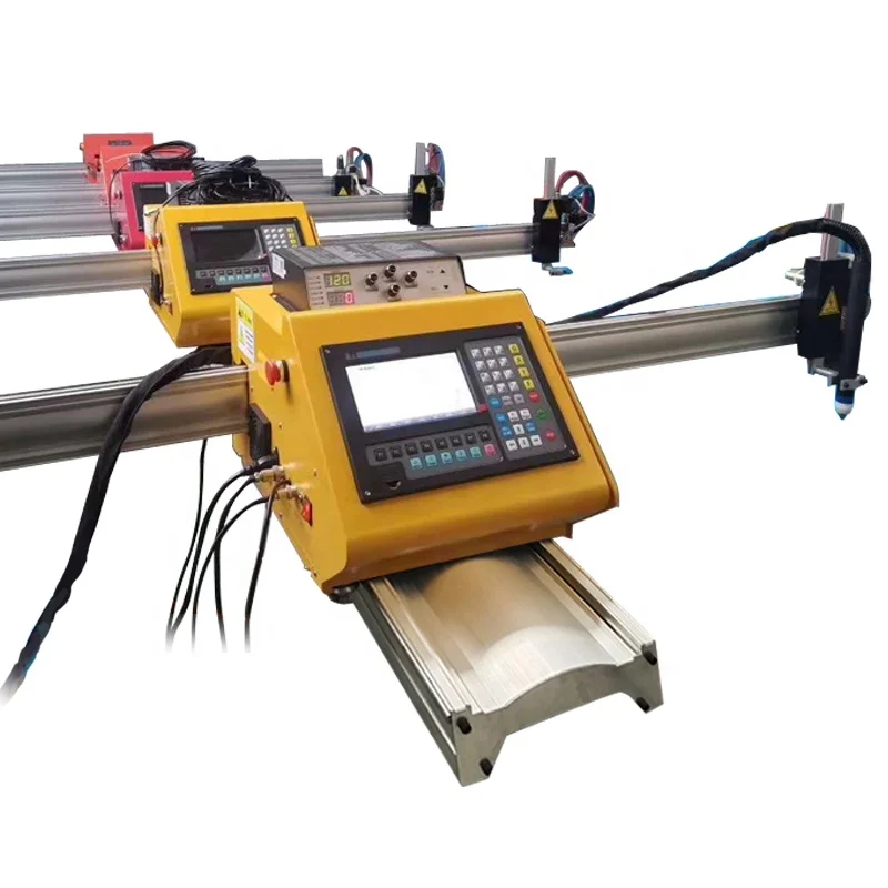 easy use 1530 plasma cutting machine with flame cutting system