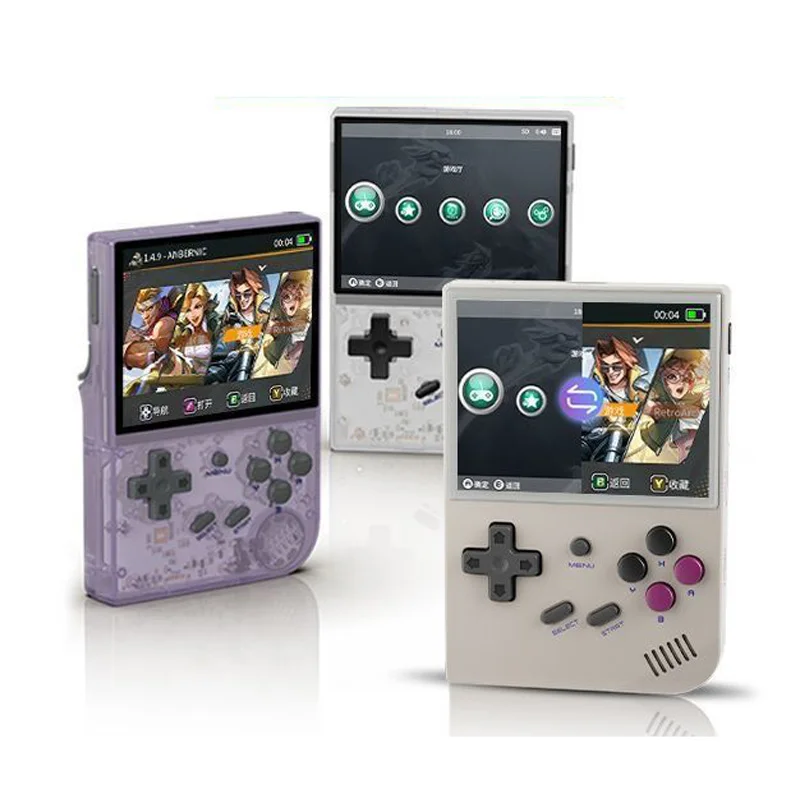 Anbernic RG35XX Retro Game Handheld Game Console with Dual OS Garlic Linux System 64G/128G 3.5 inches Pocket Video Game Console