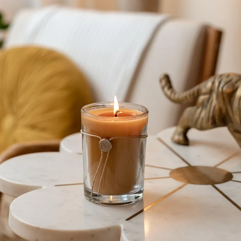 Home Decoration Custom Soy Wax Glass Jar Scented Candle And Gift Box high quality scented candles