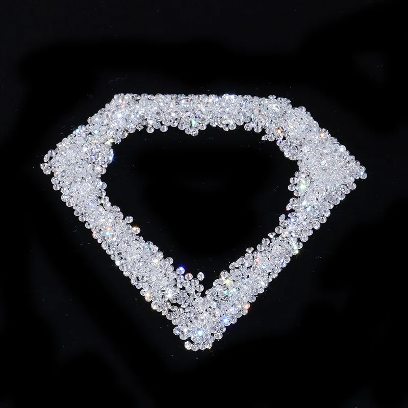 HPHT/CVD 1 Carat DEF50 Points Round Cultured Loose Diamonds for Ring Wholesale Availability