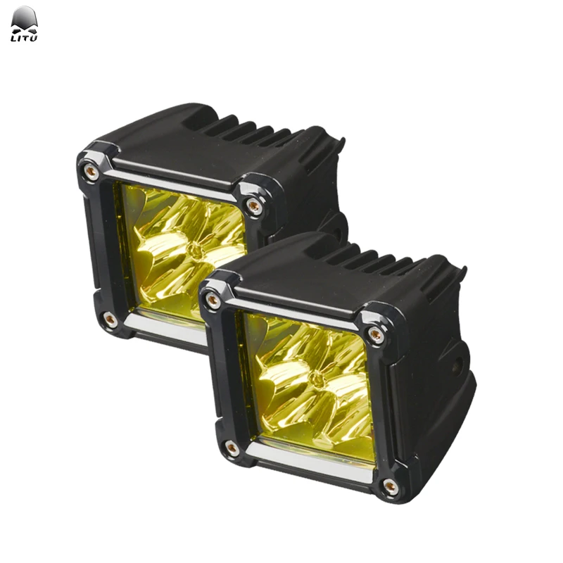 3 Inch LED 40W truck UTV ATV 12V 24v Driving Light Offroad Spot Lights LED Cubes Car Auxiliary Work Lamp