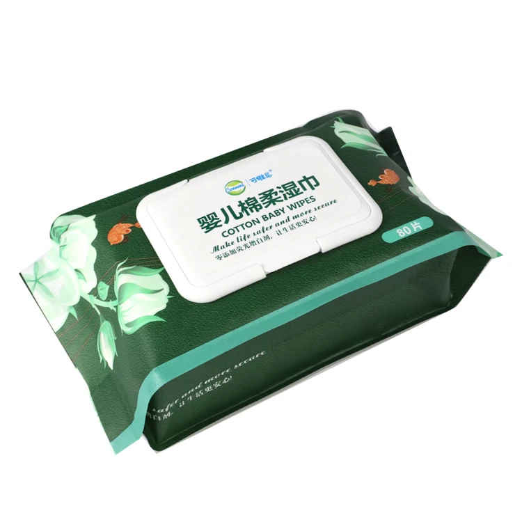 Free Sample Low MOQ Mini Canister Wet Wipes Customized Disposable baby Wipes 30pcs Cleaning Wet Wipes Tissues In Canister