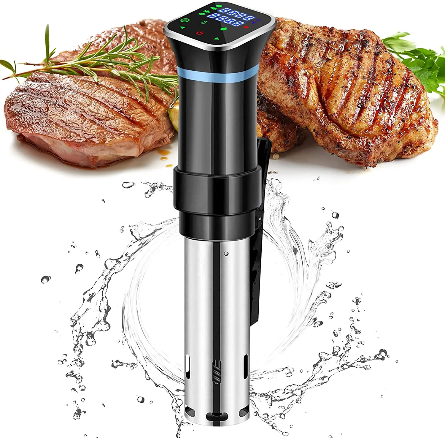 
Hot Sale 1100W Watts Stainless Steel Thermal Immersion Circulator Sous Vide slow Cookers 