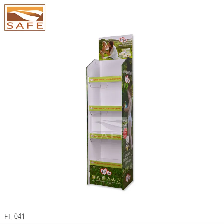 Custom printing  hooks display, hair extensions display