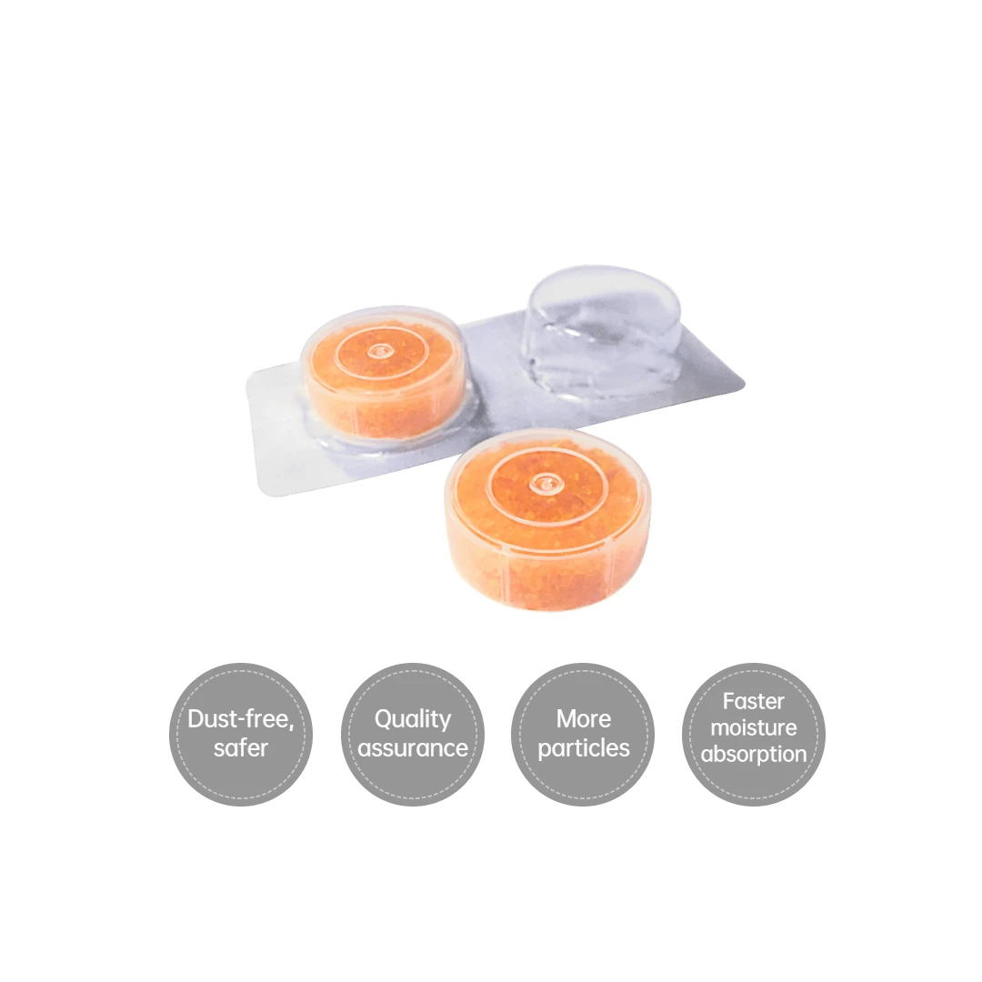 Soundlink Hearing Aid Drying Pallet Desiccant Drying Capsule Dehumidifier with Box
