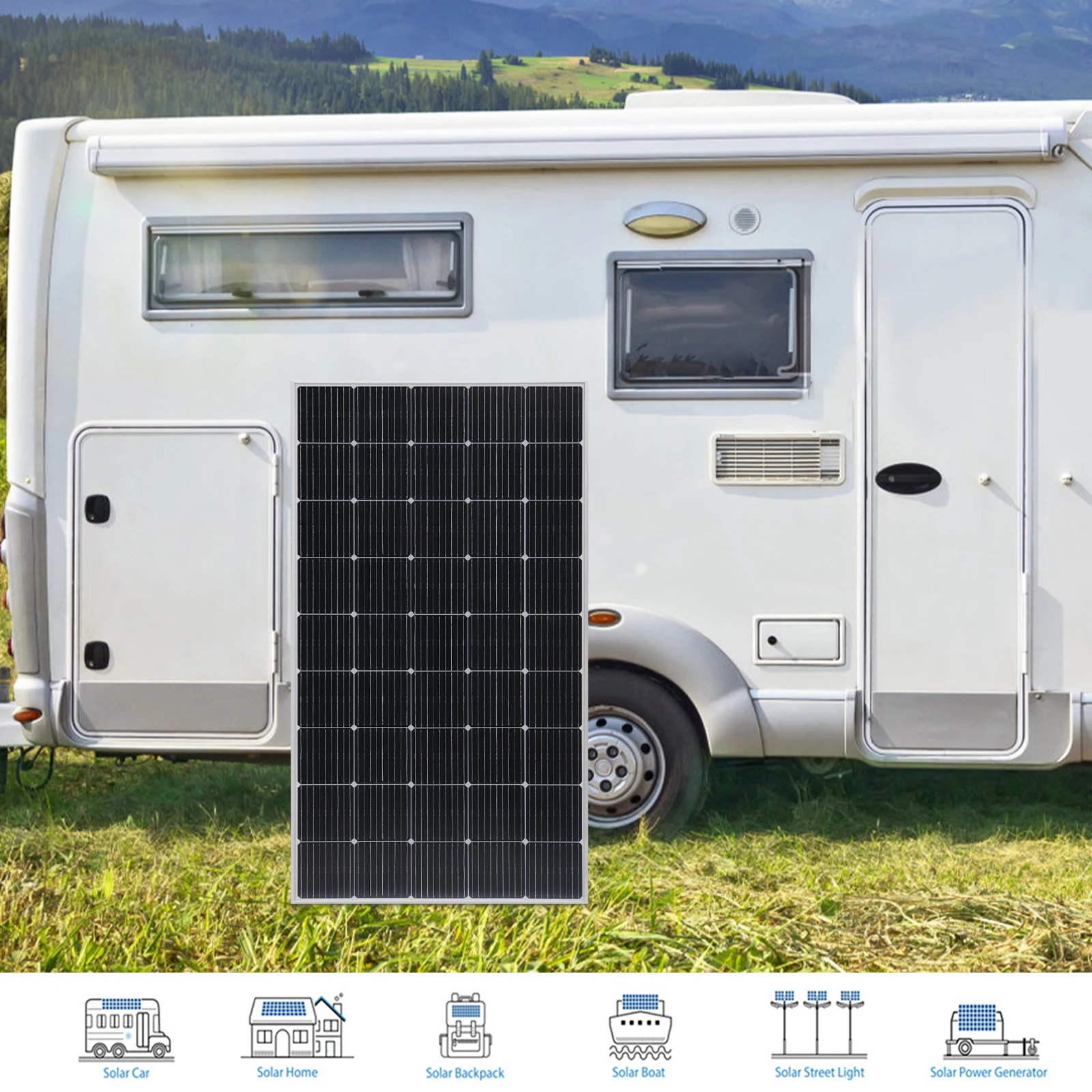 Solar Panels Solarparts Certificate Rigid Mono Solar Panel Cell  solar cells 166*166