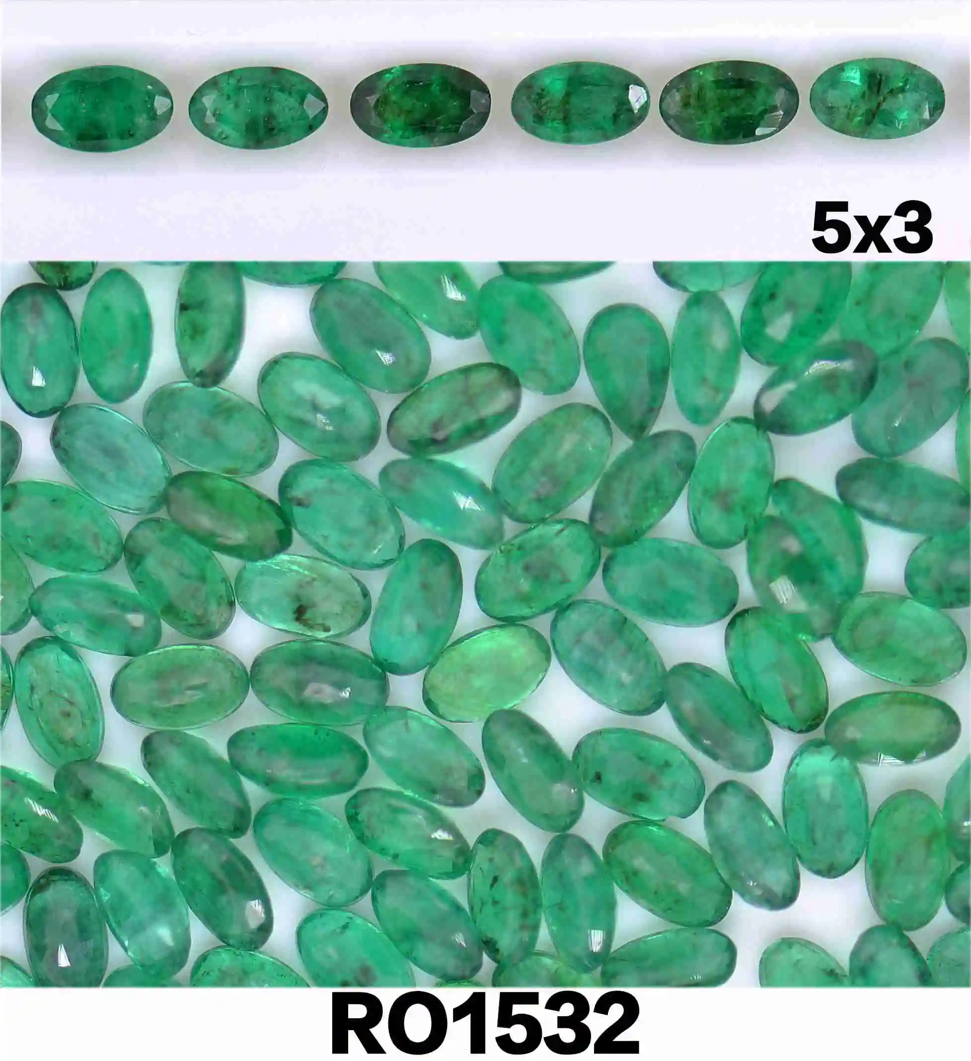 Good quality wholesale natural emerald stone emerald price per carat