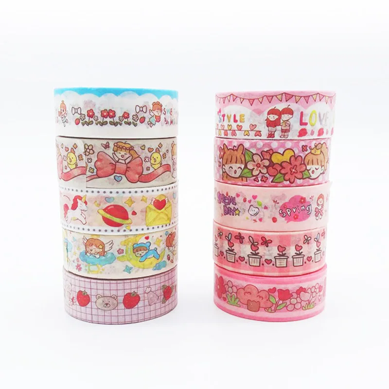 Vograce Cheap Wholesale High Quality Custom Printing Multipurpose Colorful Frog Logo Washi Tape