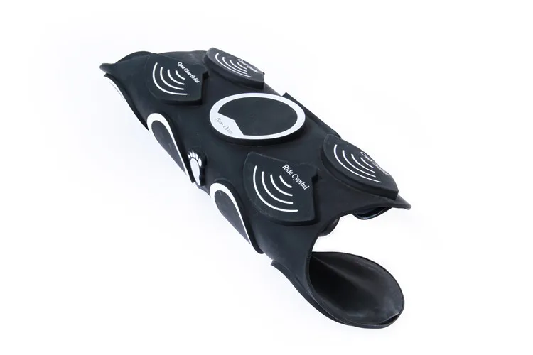 Good price portable usb roll up drum set silicon foldable with Stick and dual speakers