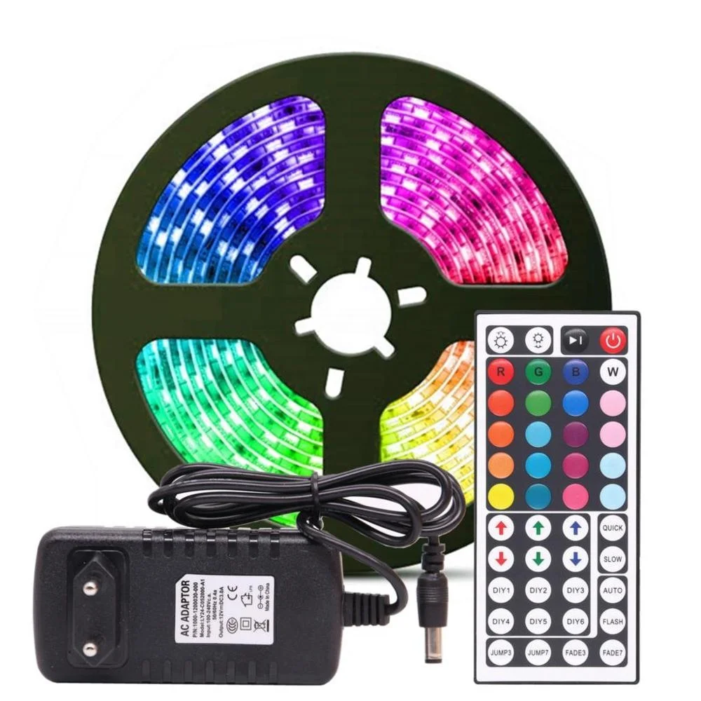 Trending Products RGB SMD 5050 Led Light Strip with Remote DC12V Waterproof Ip65 Indoor decoration