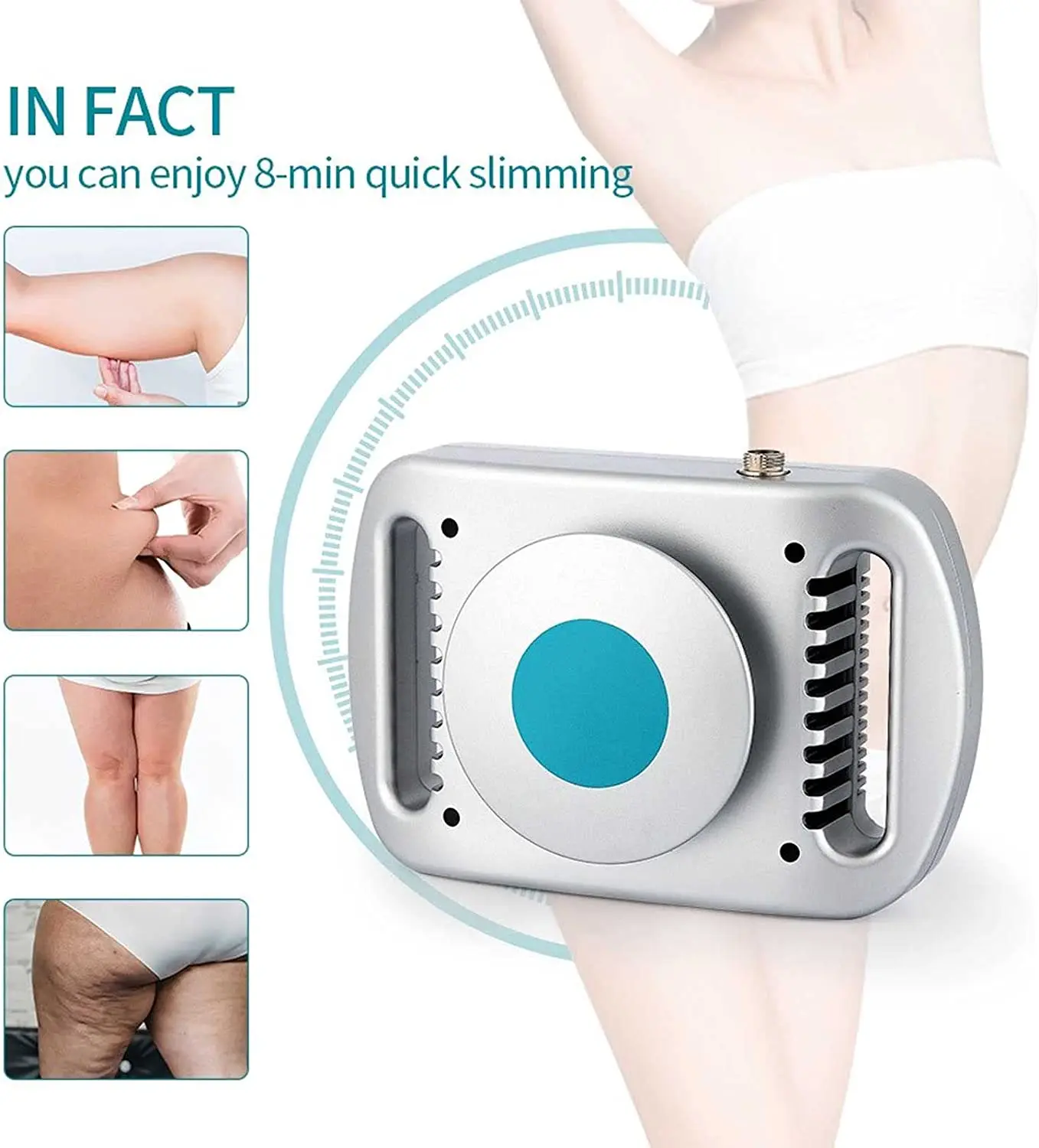 S.W Beauty Portable Cryolipolysis Slimming Machine New Fat-Freezing Body Shaping Instrument Home Use Weight Loss Application