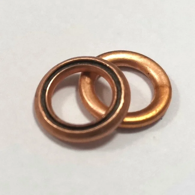 XTSEAO hollow non-asbestos copper o ring gasket ring