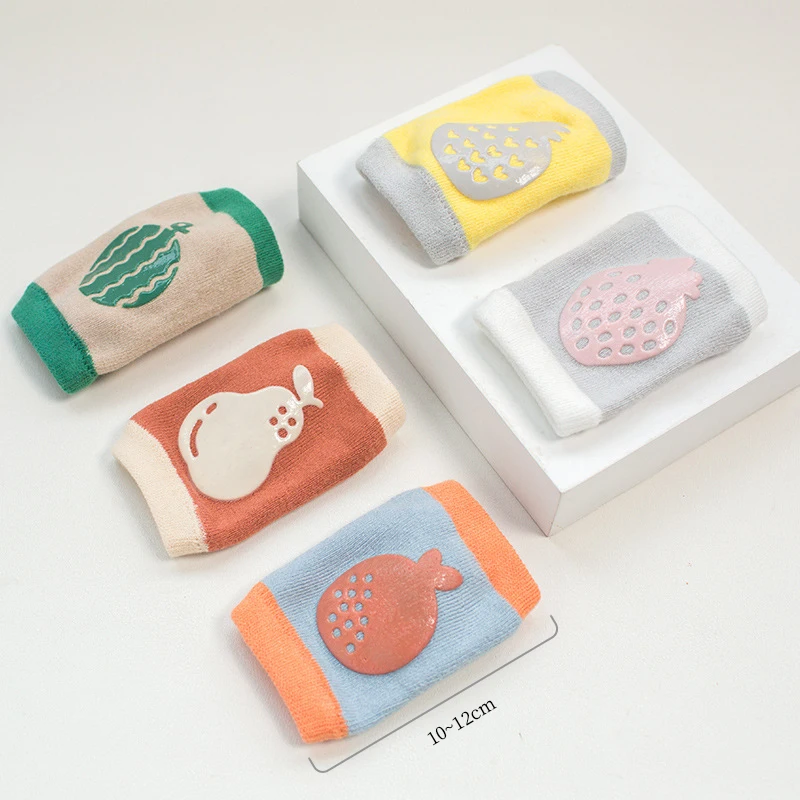 Unisex Knitting Cotton Anti Slip Baby Crawling Knee Pads For Knee Protector Toddler Kids baby Knee pad Protector Soft