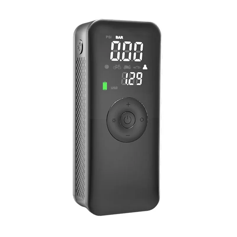 Cordless Rechargeable Portable Air Pump Tire Inflator Compressor Digital Car Tyre Inflator For Motorcycle Bicycle Balls