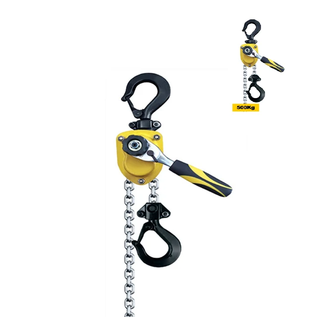 Heavy Lifting  2 ton 6 ton Manual Lever Chain Block Hoist
