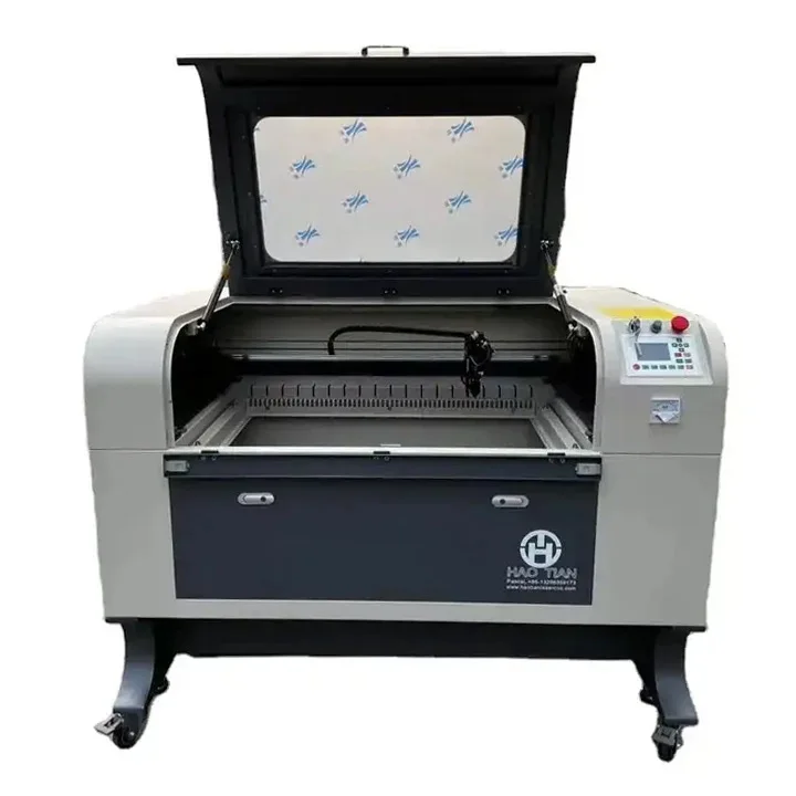 High precision HT 690 100w laser engraving machine, non-metallic engraving and cutting machine