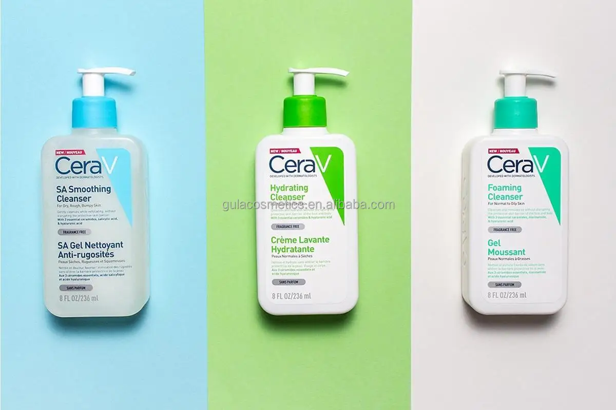 Cerav face wash Repair Sensitive Skin Nicotinamide Ceramide 236 ml facial cleanser