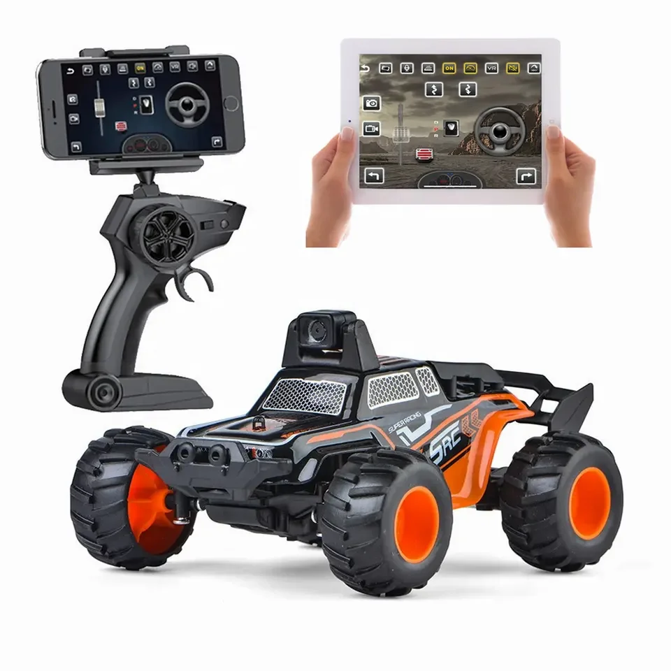 Лидер продаж дистанционное управление автомобилем с камерой Wi-Fi 480P HD FPV приложением передача изображения в режиме реального времени 2 4 ГГц мини-Радиоуправляемый внедорожник