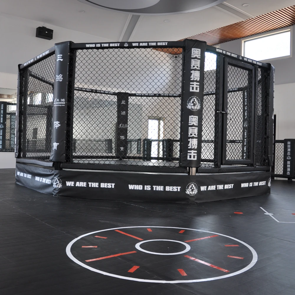 Canvas MMA Thai Training Competition Boxing Ring Floor for Sale Customized Used Mini Size