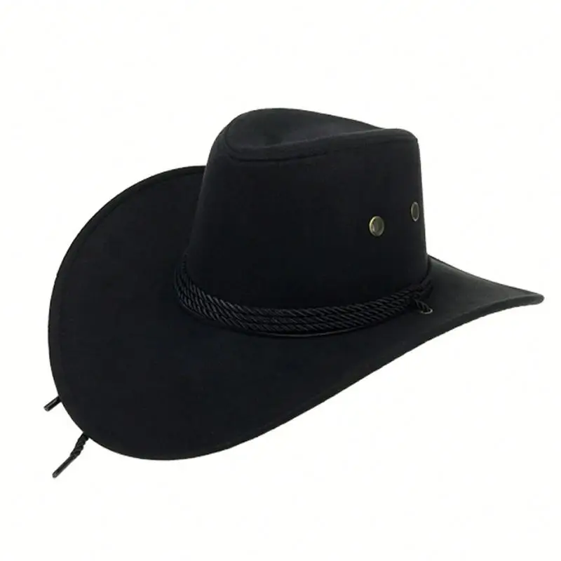 
Plain Promotional Cowboy Hat Wool Felt Unisex 