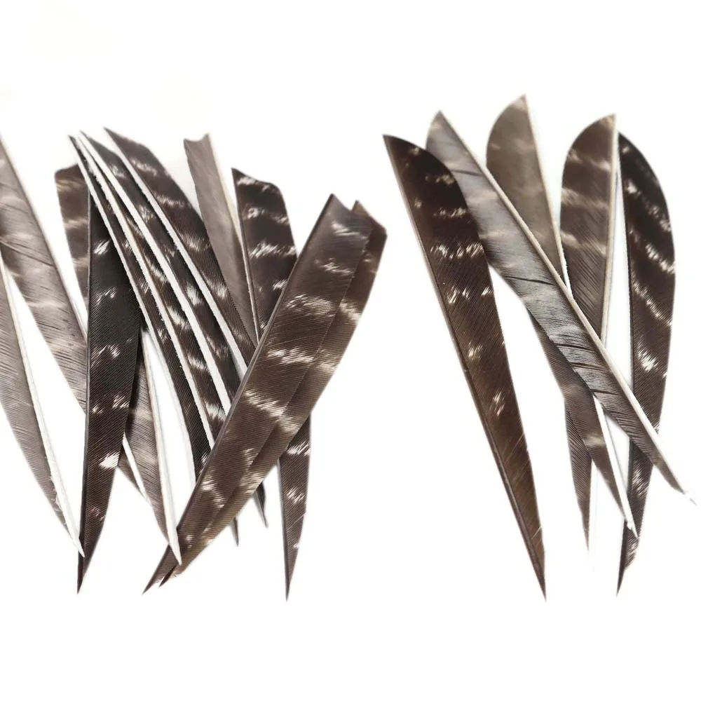 Arrow Feather Vanes Archery Accessories for Carbon Fiberglass Wood Bamboo Shaft Hunting Traditional Longbow Barebow Archery