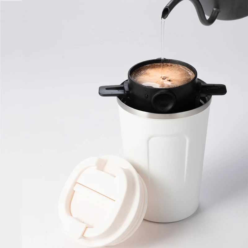 High Quality Stainless Steel Coffee Mug Thermal Cup With Filter