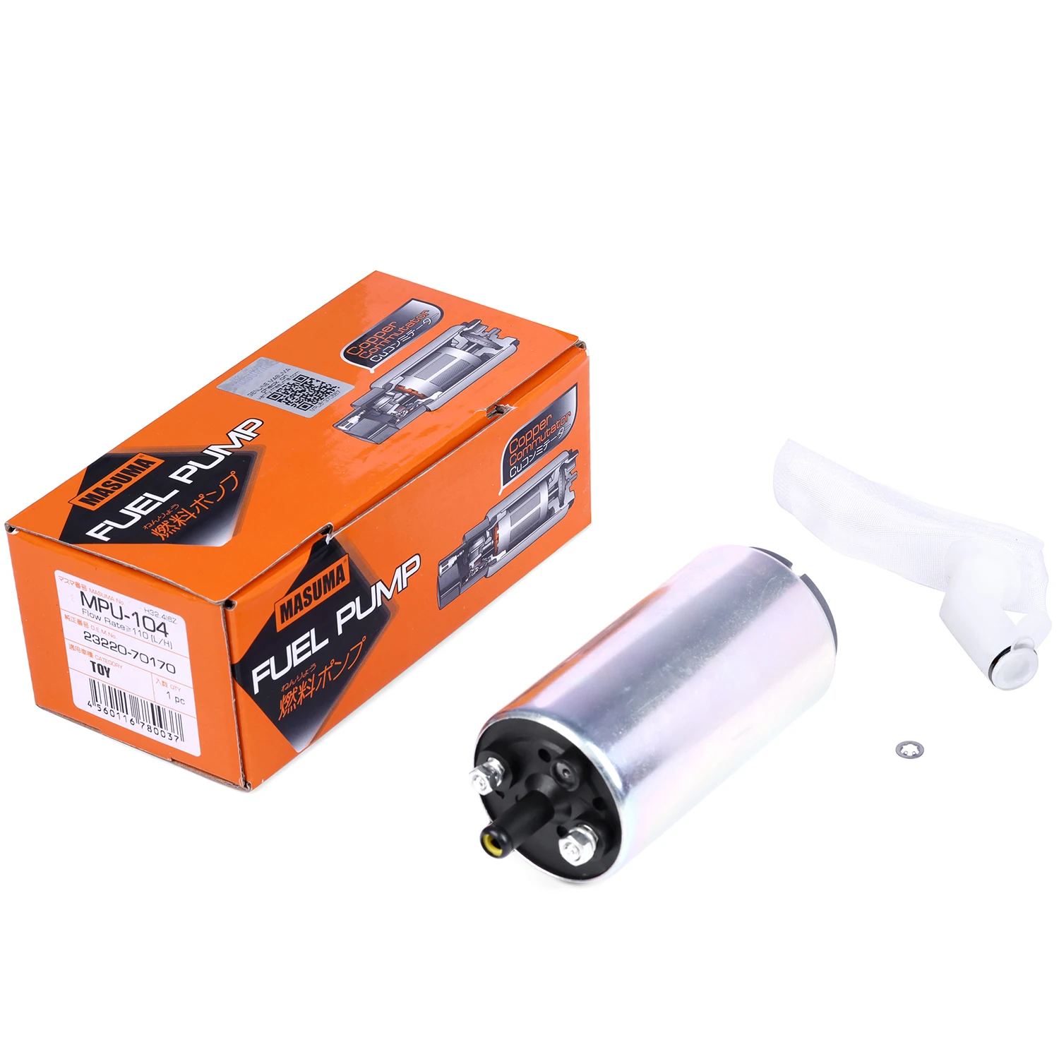 MPU-104 Japan MASUMA fuel pump assembly for Toyota Mitsubishi fuel pump pila de gasolina HONDA 15100-61A00