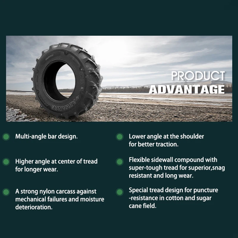 Agricultural machinery parts tractor tyre 460/85R34 good price R-1W tire for tractor