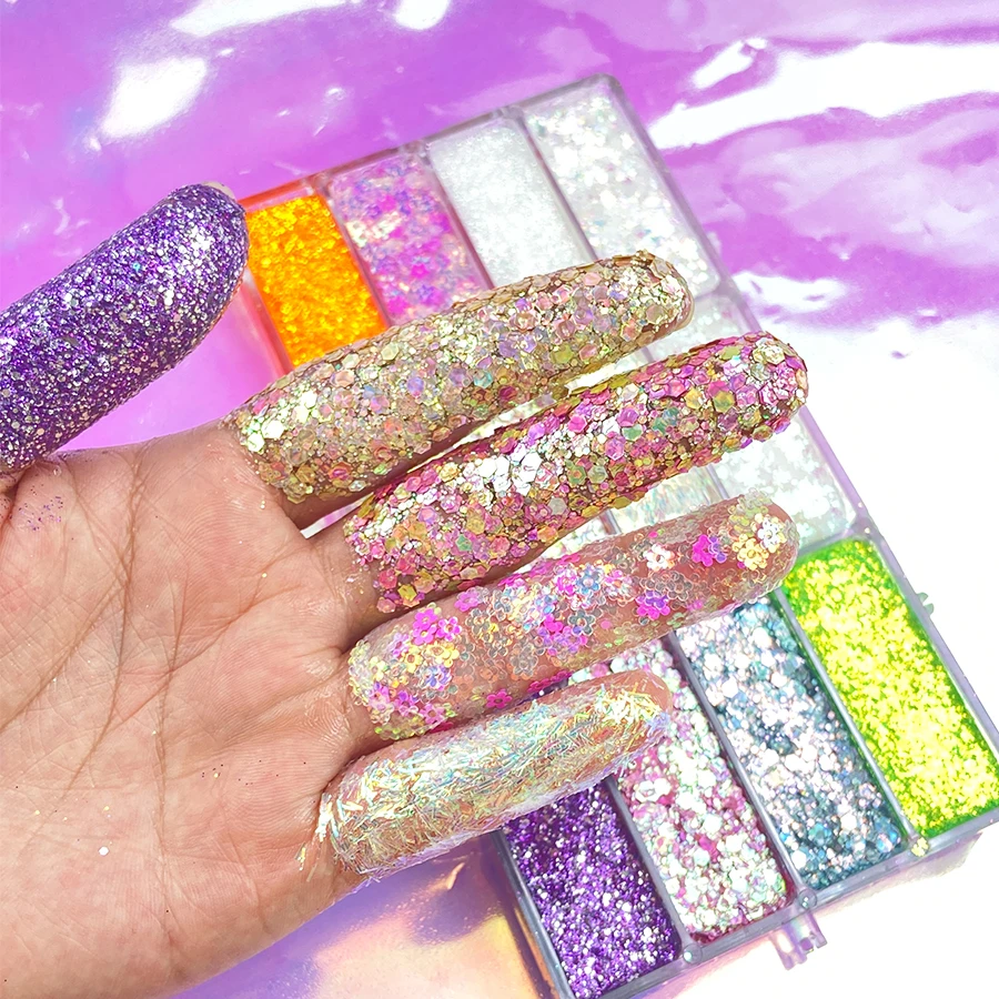 Luxurious Biodegradable Holographic Gel Eyeshadow Factory Customizable Sparkle Excellent Performance Face Scrubbing Cream Form