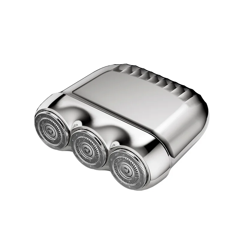 2023 new mini Shavers Travel Size Alloy Head Face Razor portable 3D Alloy Blade Floating Rotary Electric Shaver