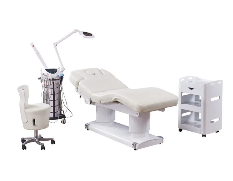 
Hot sale professional modern electric folding adjustable beauty massage bed 