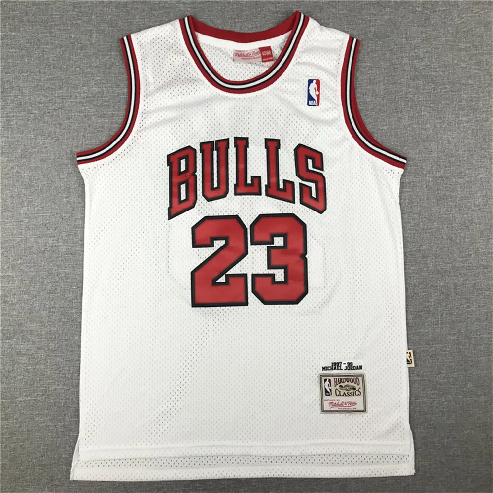 
2021 wholesale High Quality All-Star Mens Basketball Jersey Breathable Mesh BULLS #23 Jordan Basketball Wearing Clothes 