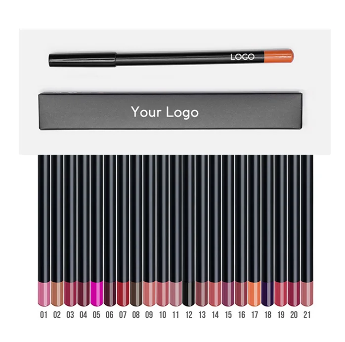 Wholesale Best Price Cosmetics Matte Lip liner Waterproof Long Lasting Lip Liner Pencils